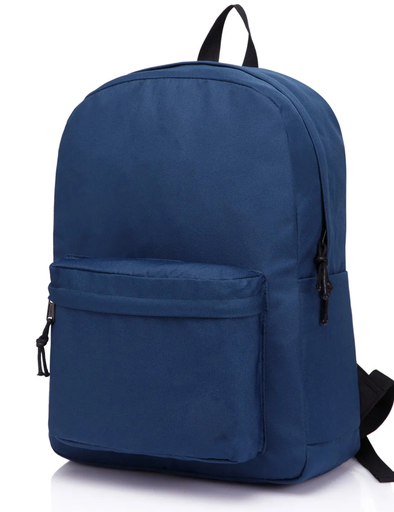 MOCHILA ESCOLAR REFERENCIA HORTENSIA AZUL